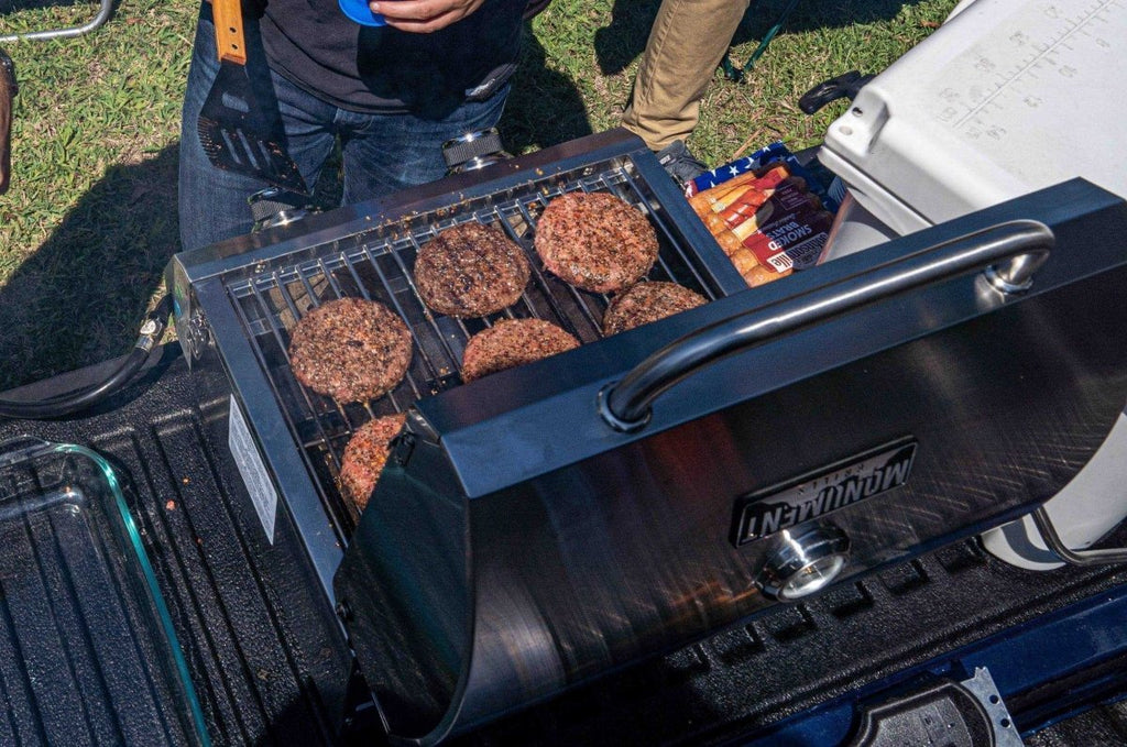 13742 | Stainless Tabletop Propane Gas Grill - SNOODBANGER customs