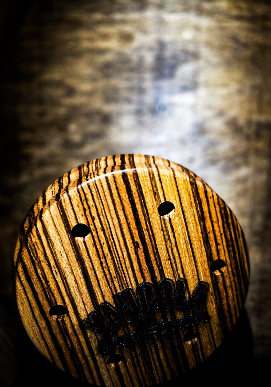 3.5" Zebrawood Pot "Spitting and Drumming" Edition - SNOODBANGER customs