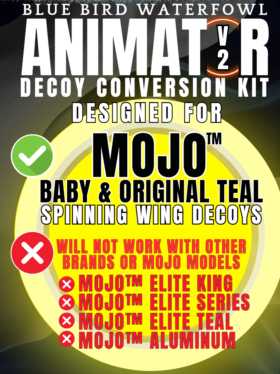 Animator V2 for Mojo Baby & Original Teal - SNOODBANGER customs