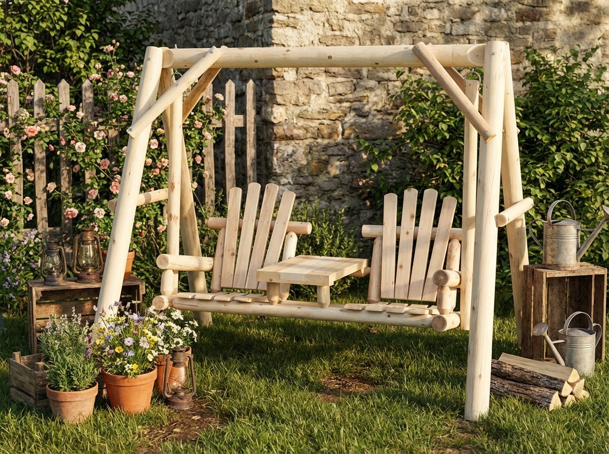Backyard Wooden Swings for Your Garden - SNOODBANGER customs