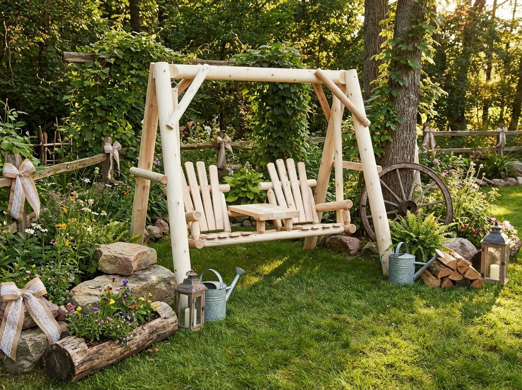 Backyard Wooden Swings for Your Garden - SNOODBANGER customs