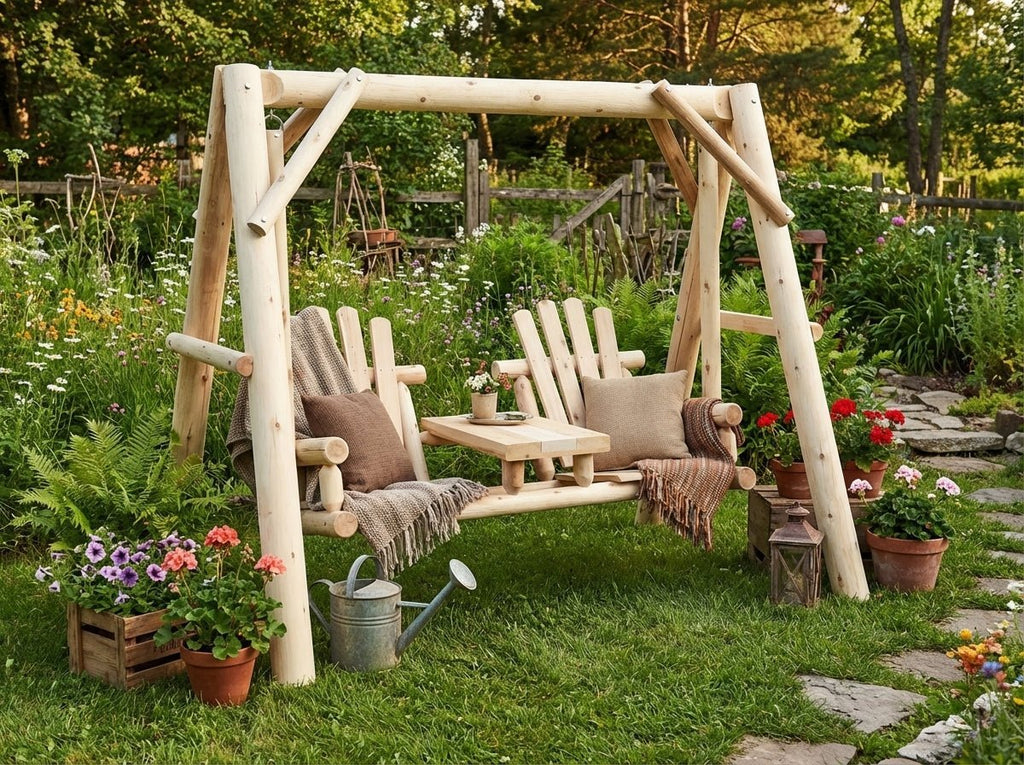 Backyard Wooden Swings for Your Garden - SNOODBANGER customs