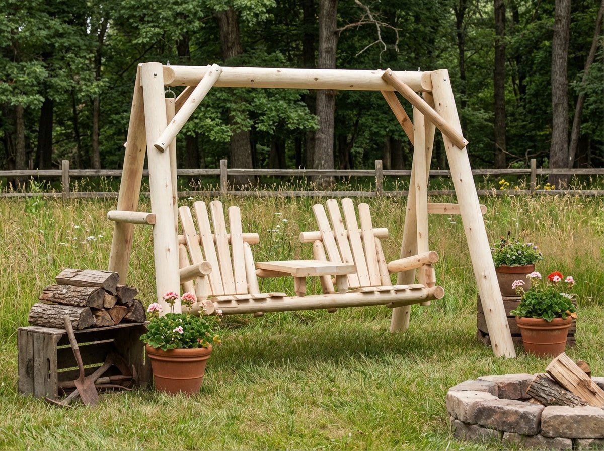 Backyard Wooden Swings for Your Garden - SNOODBANGER customs