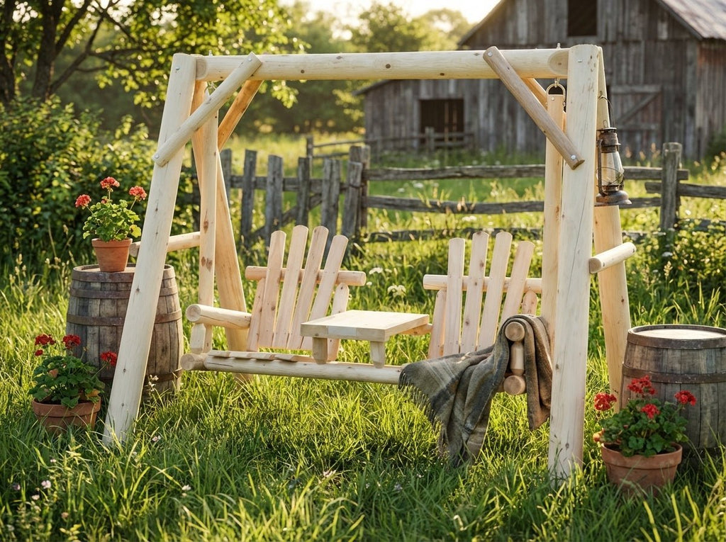 Backyard Wooden Swings for Your Garden - SNOODBANGER customs