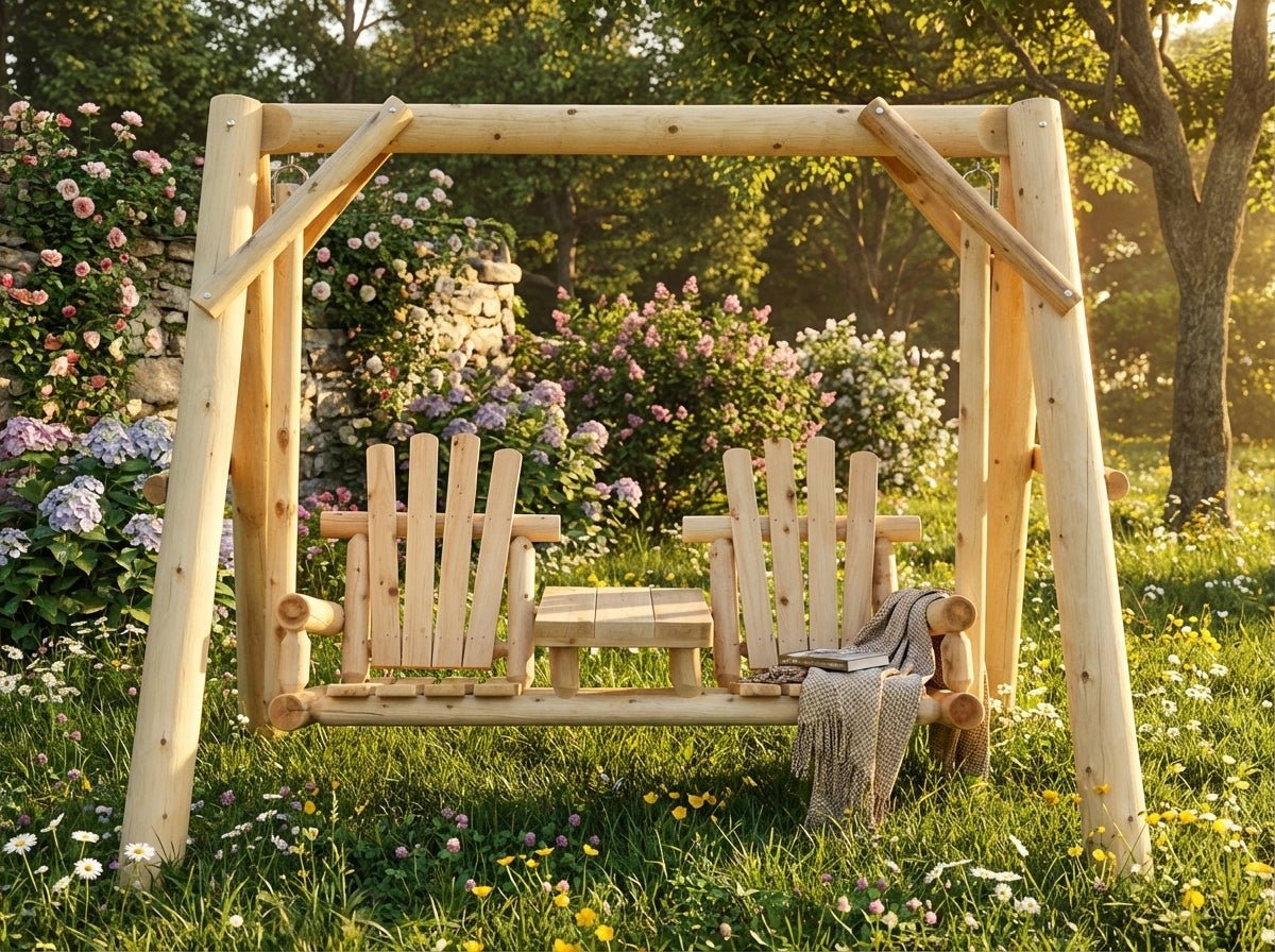 Backyard Wooden Swings for Your Garden - SNOODBANGER customs