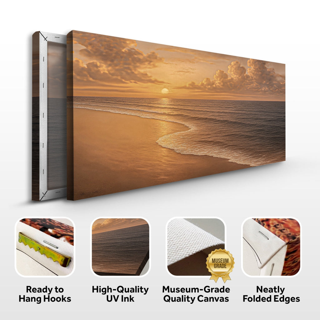 Beach Shoreline Coastal Wall Art VIII - SNOODBANGER customs