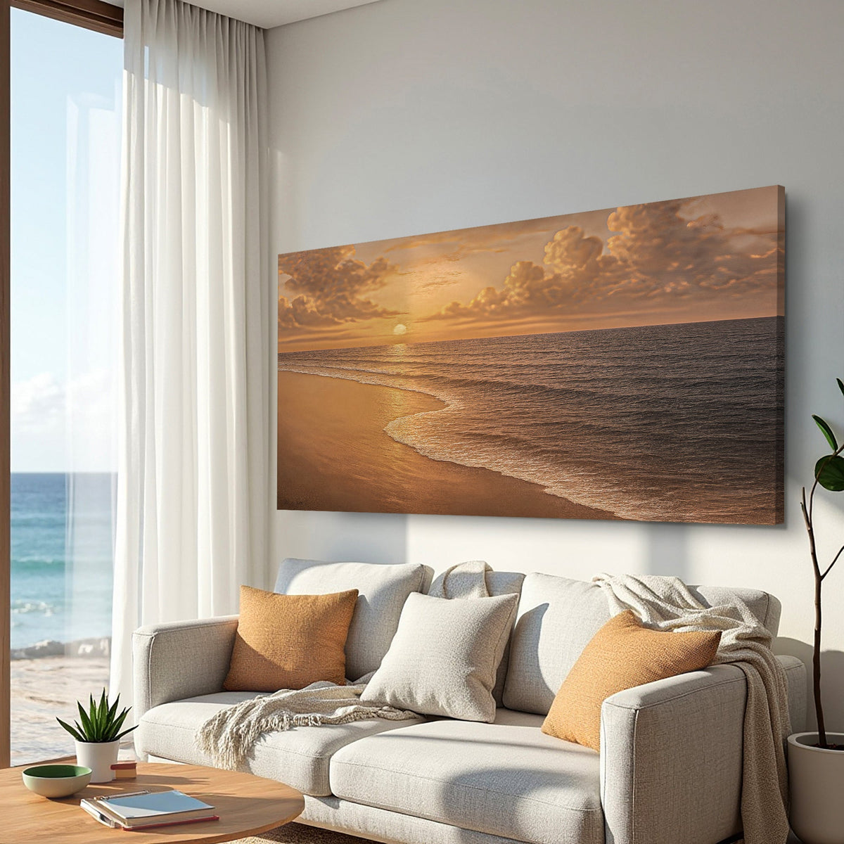 Beach Shoreline Coastal Wall Art VIII - SNOODBANGER customs
