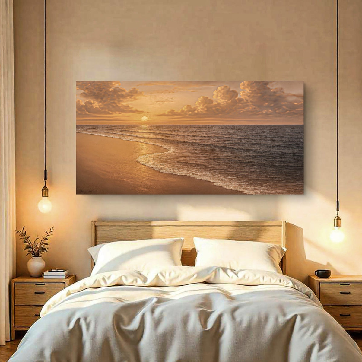 Beach Shoreline Coastal Wall Art VIII - SNOODBANGER customs