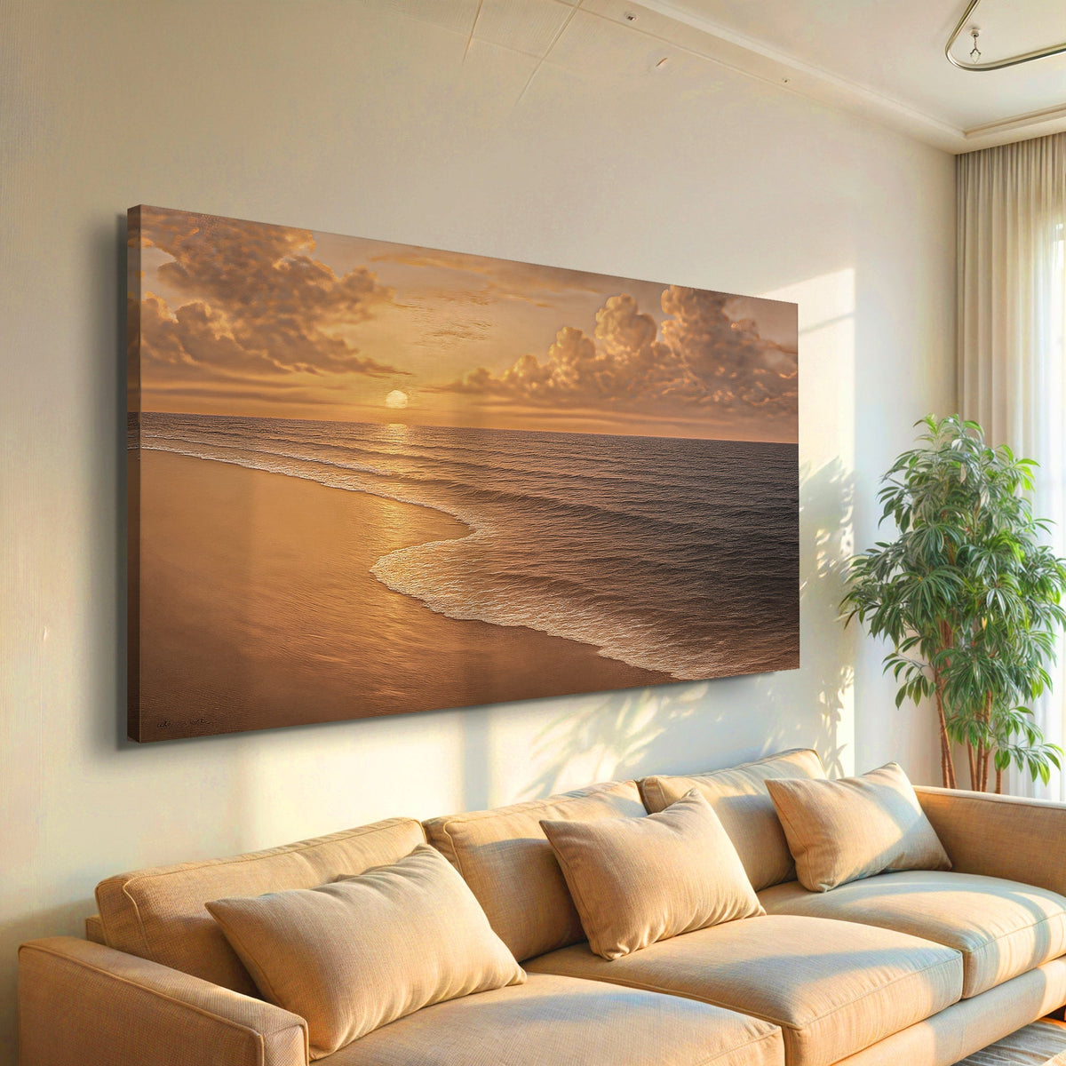 Beach Shoreline Coastal Wall Art VIII - SNOODBANGER customs