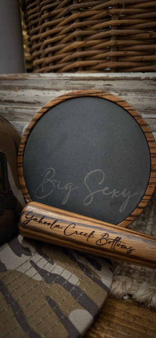 "Big Sexy" Zebrawood slate - SNOODBANGER customs