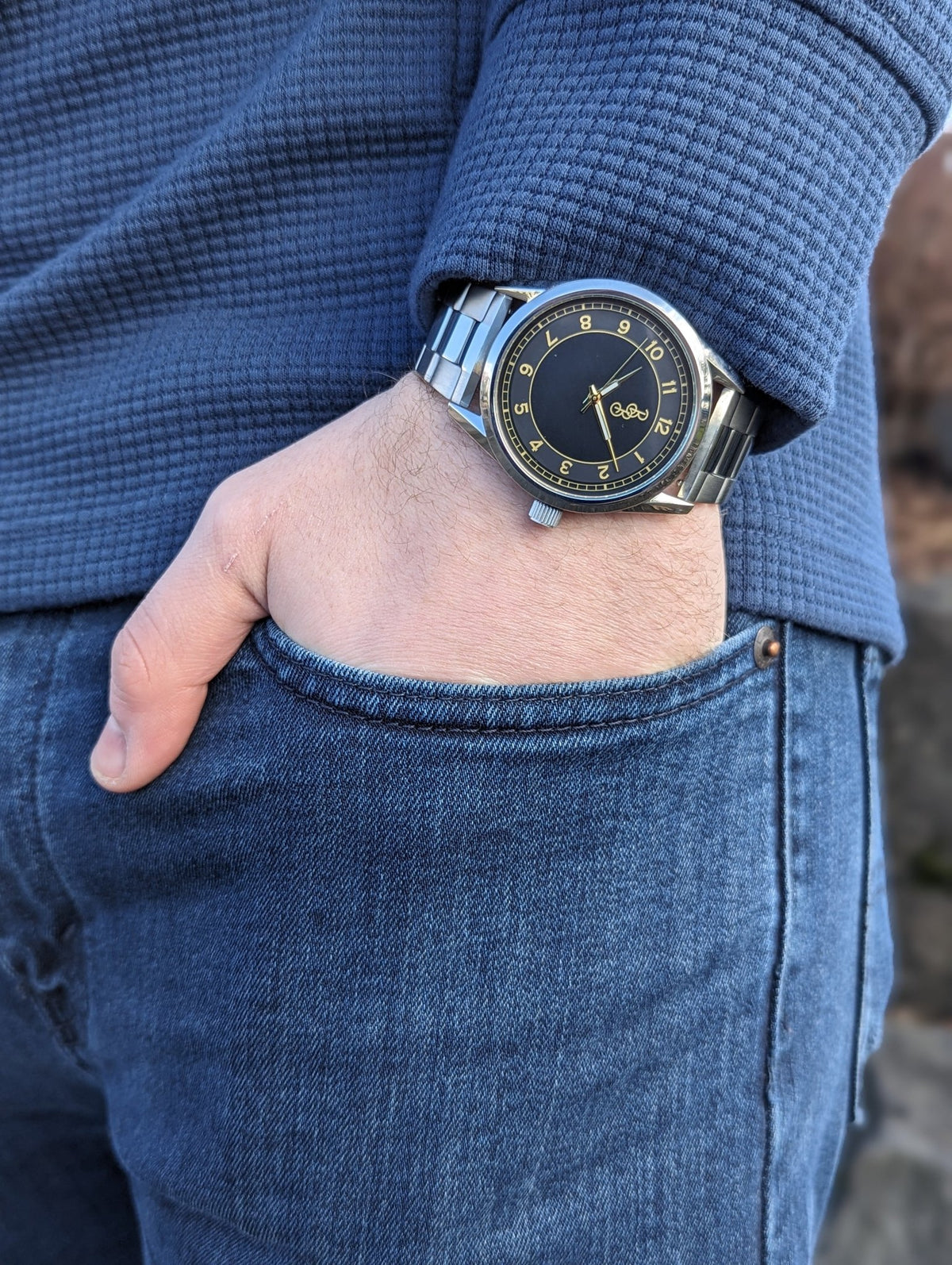 Black and Gold Classic Watch - SNOODBANGER customs