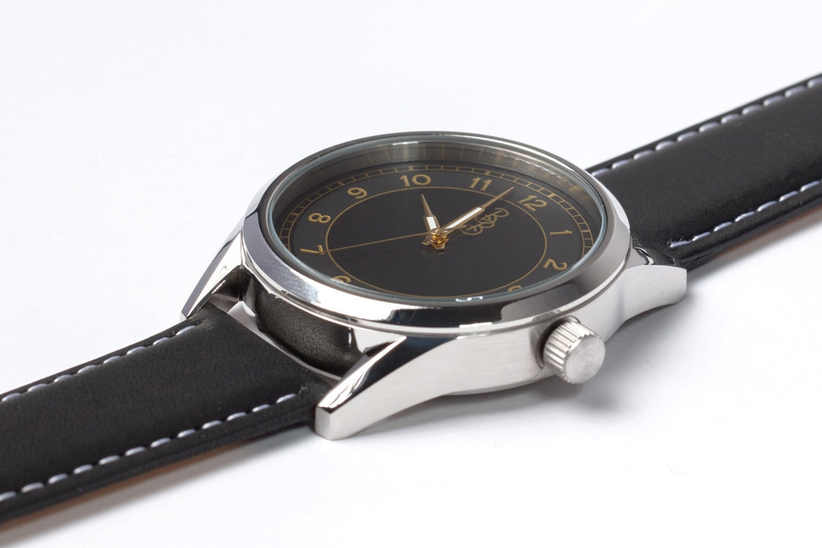 Black and Gold Classic Watch - SNOODBANGER customs