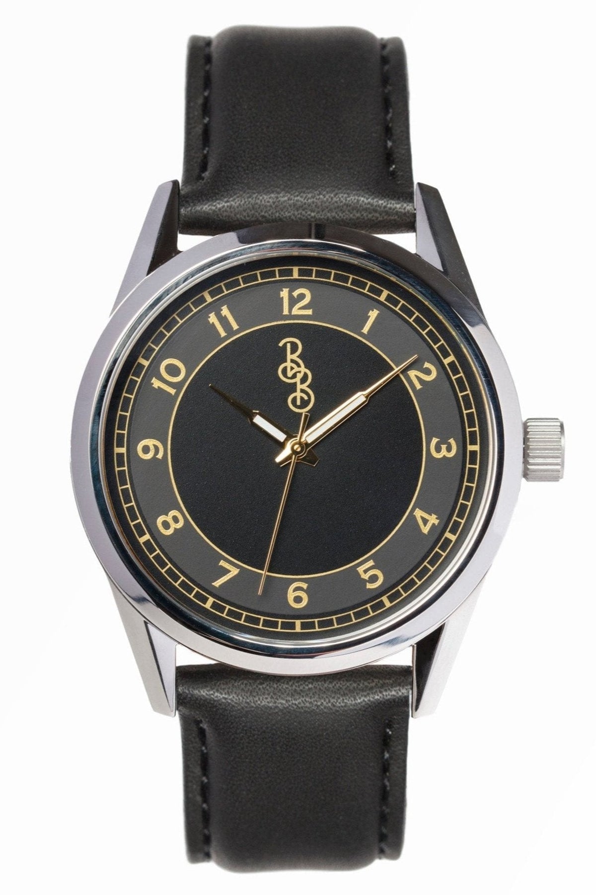Black and Gold Classic Watch - SNOODBANGER customs