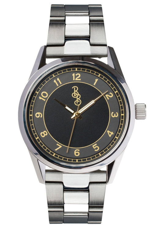 Black and Gold Classic Watch - SNOODBANGER customs