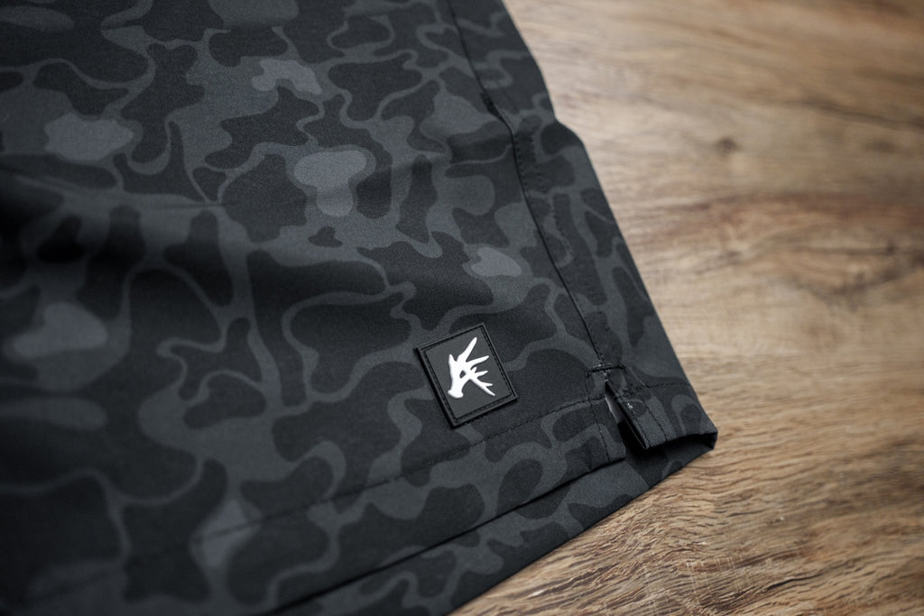 Black Marsh Duck Camo Athletic Short - SNOODBANGER customs