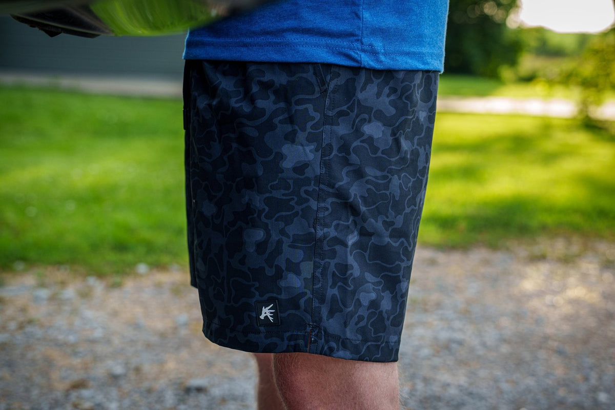 Black Marsh Duck Camo Athletic Short - SNOODBANGER customs
