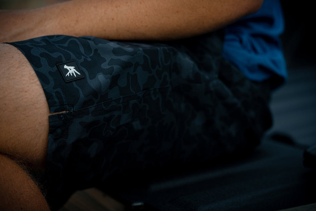 Black Marsh Duck Camo Athletic Short - SNOODBANGER customs