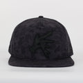 Black Marsh Duck Camo Back Country Performance Snapback Hat - SNOODBANGER customs