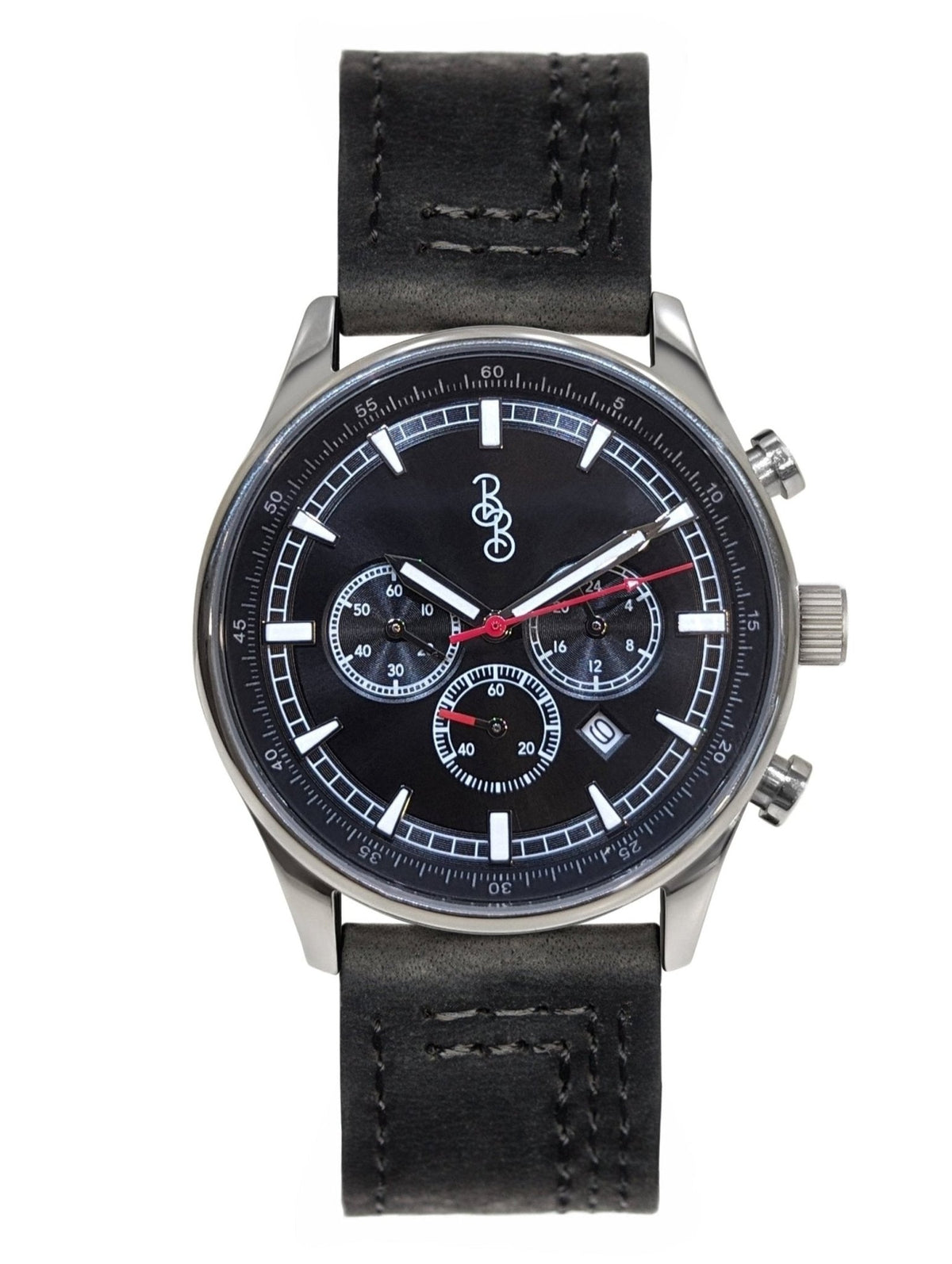 Black Sport Chronograph - SNOODBANGER customs