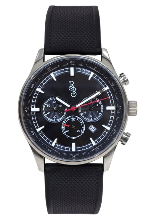 Black Sport Chronograph - SNOODBANGER customs