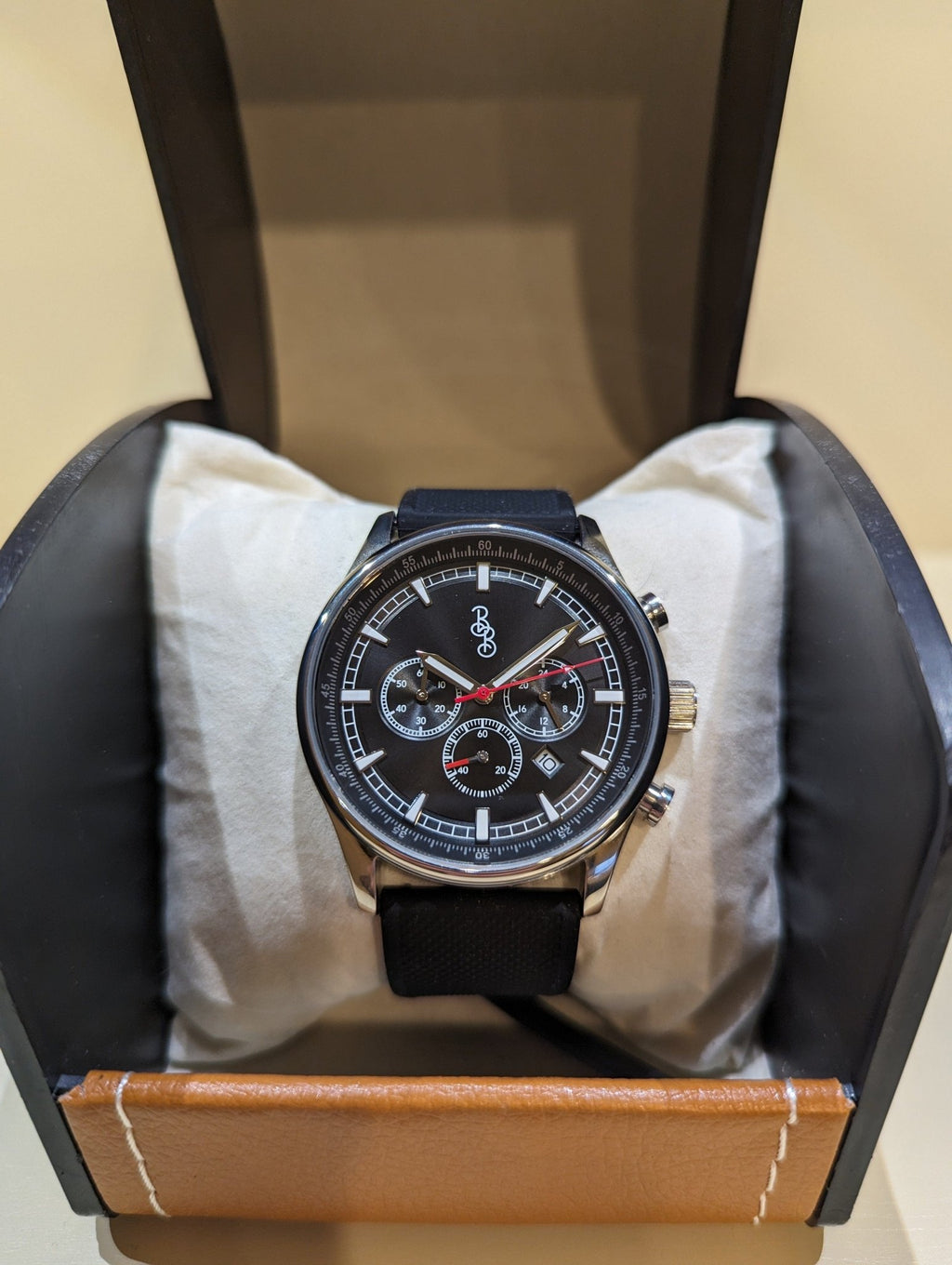 Black Sport Chronograph - SNOODBANGER customs