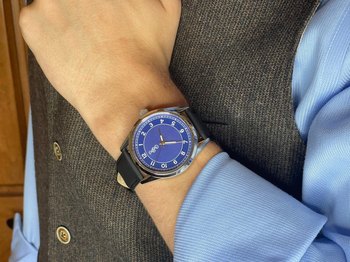 Blue Classic Watch - SNOODBANGER customs