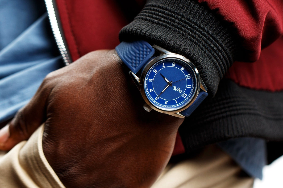 Blue Classic Watch - SNOODBANGER customs