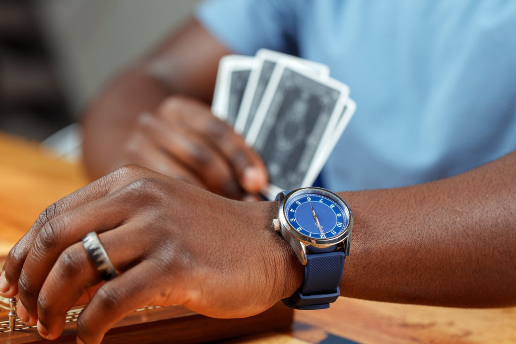 Blue Classic Watch - SNOODBANGER customs