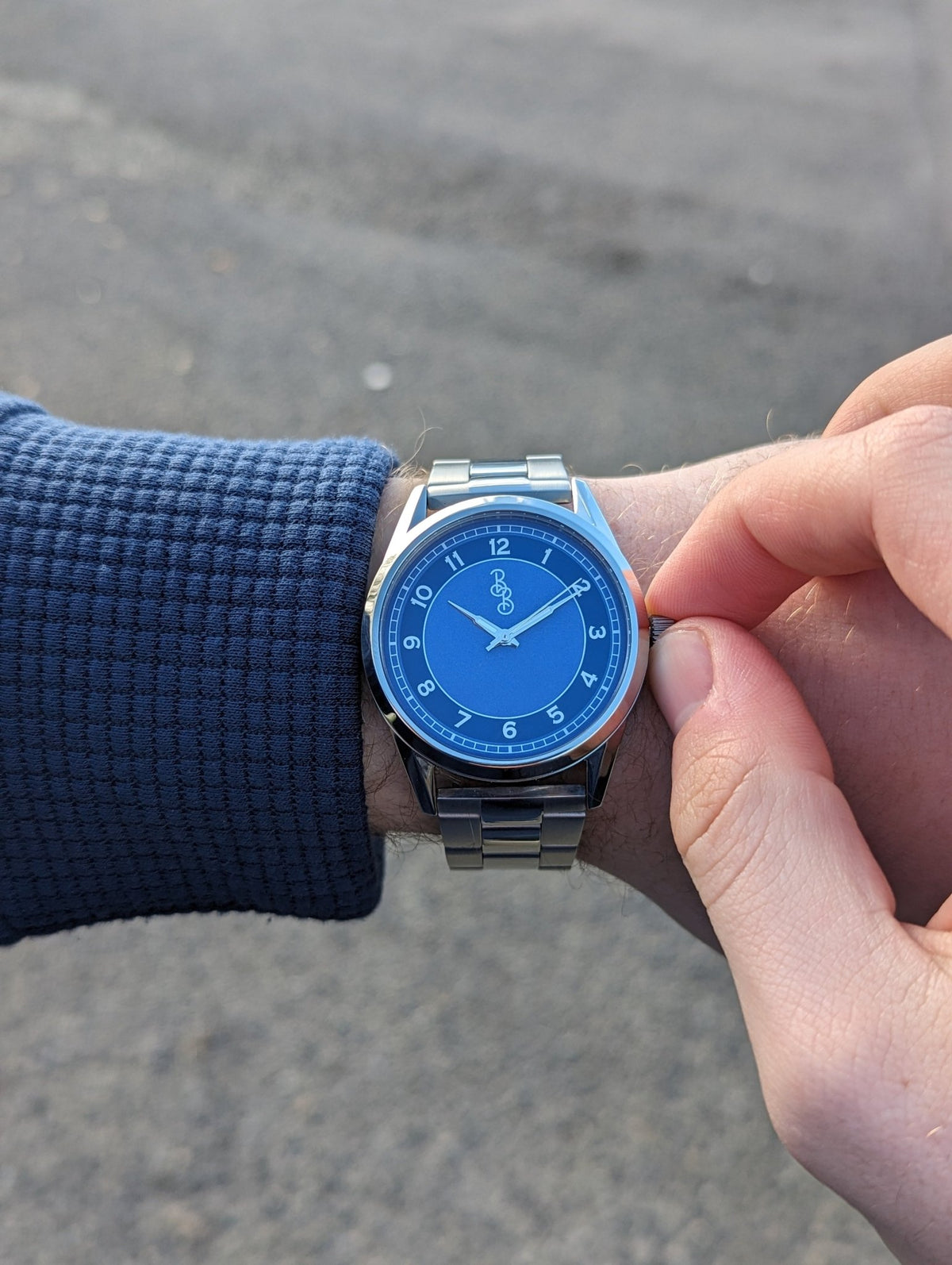 Blue Classic Watch - SNOODBANGER customs