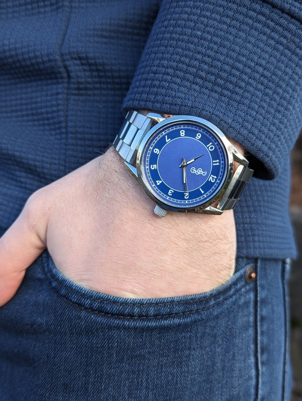 Blue Classic Watch - SNOODBANGER customs