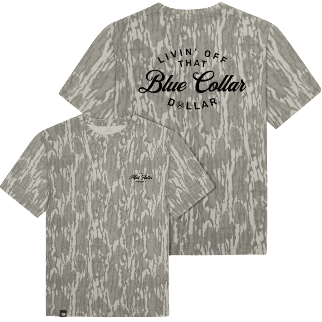 Blue Collar Dollar T-Shirt - SNOODBANGER customs