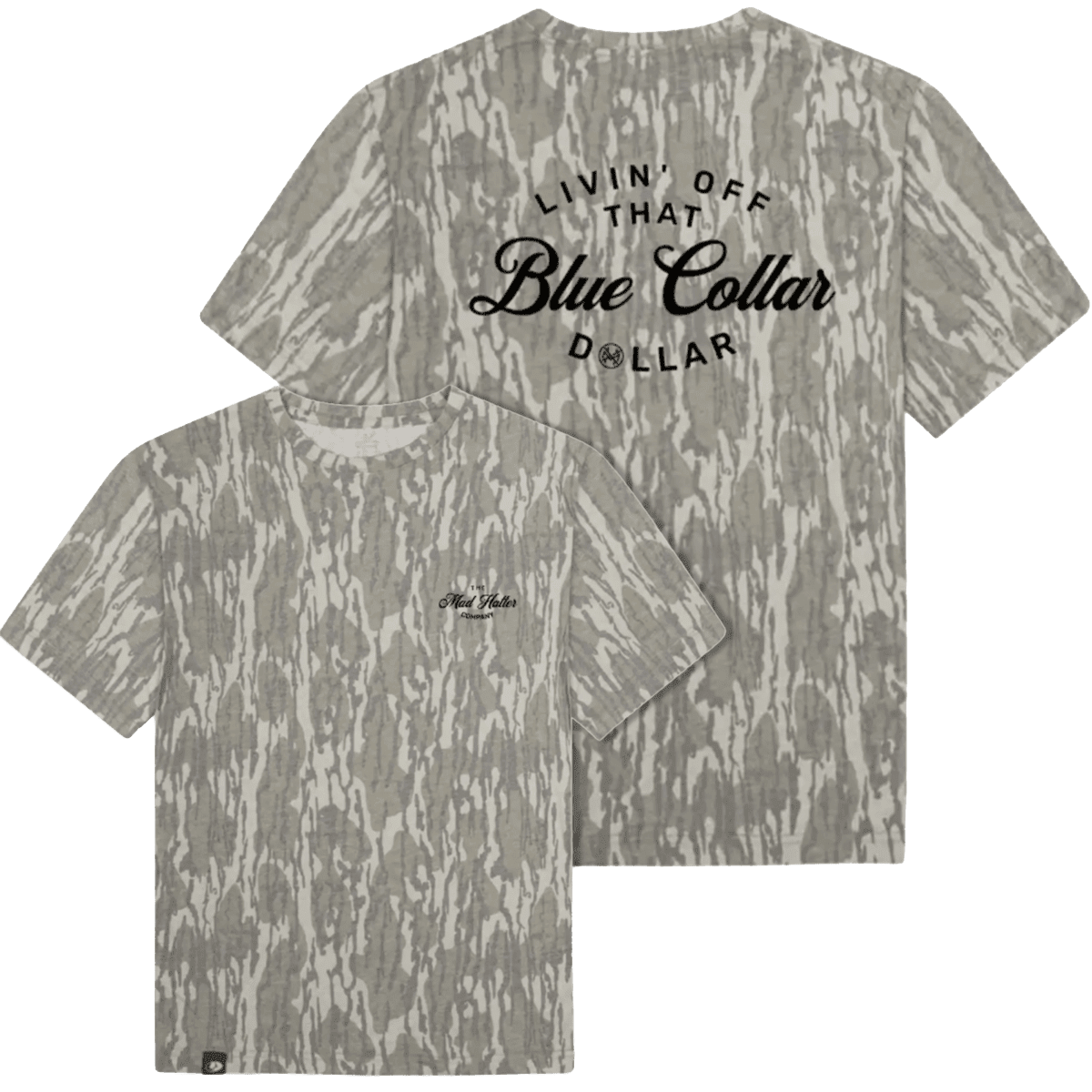 Blue Collar Dollar T-Shirt - SNOODBANGER customs