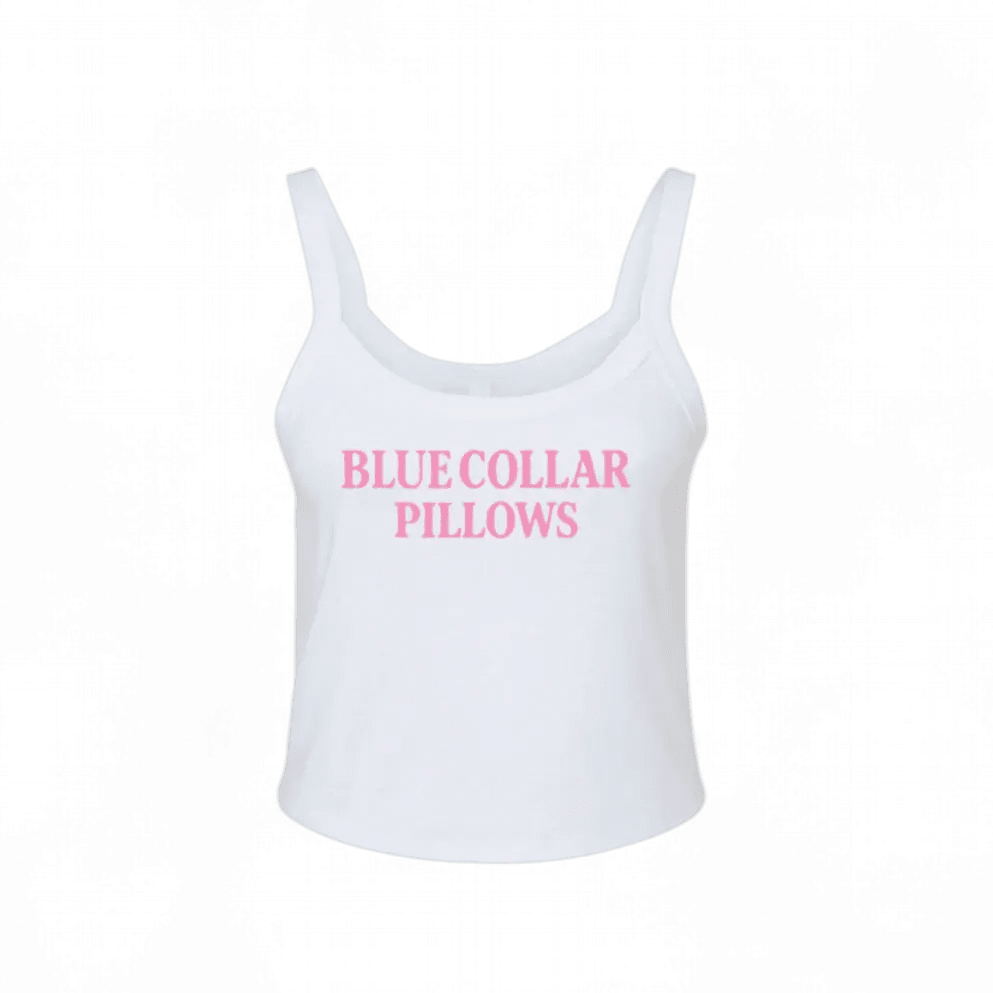 Blue Collar Pillows Tank Top - SNOODBANGER customs