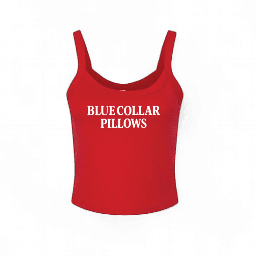 Blue Collar Pillows Tank Top - SNOODBANGER customs