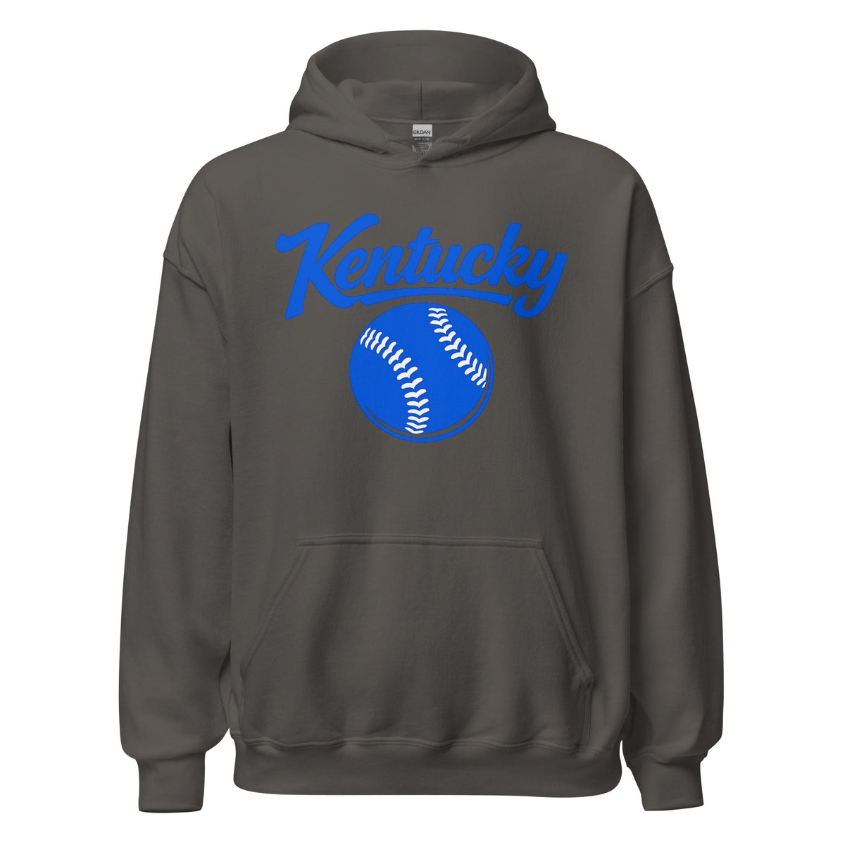 Blue Kentucky Script Softball Hoodie | Classic Pullover Sweatshirt - SNOODBANGER customs