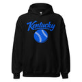 Blue Kentucky Script Softball Hoodie | Classic Pullover Sweatshirt - SNOODBANGER customs