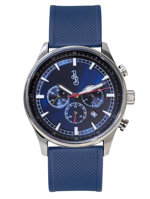 Blue Sport Chronograph - SNOODBANGER customs