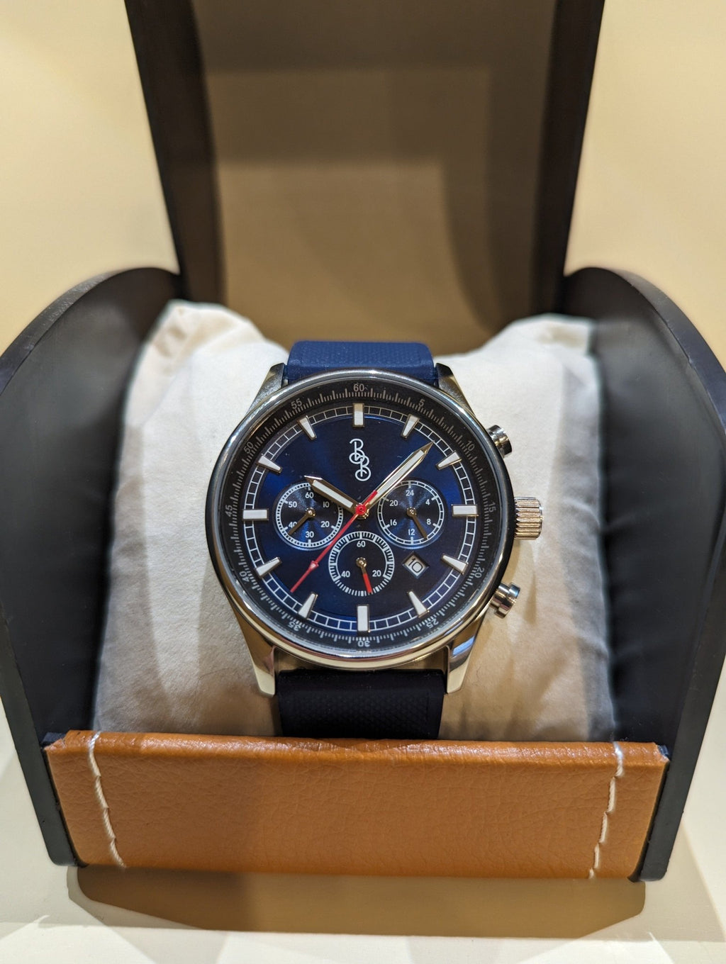Blue Sport Chronograph - SNOODBANGER customs