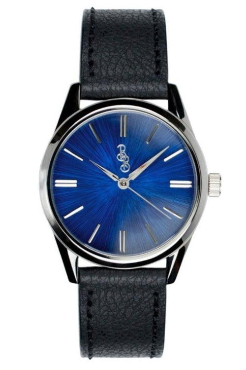 Blue Sunburst Watch - SNOODBANGER customs