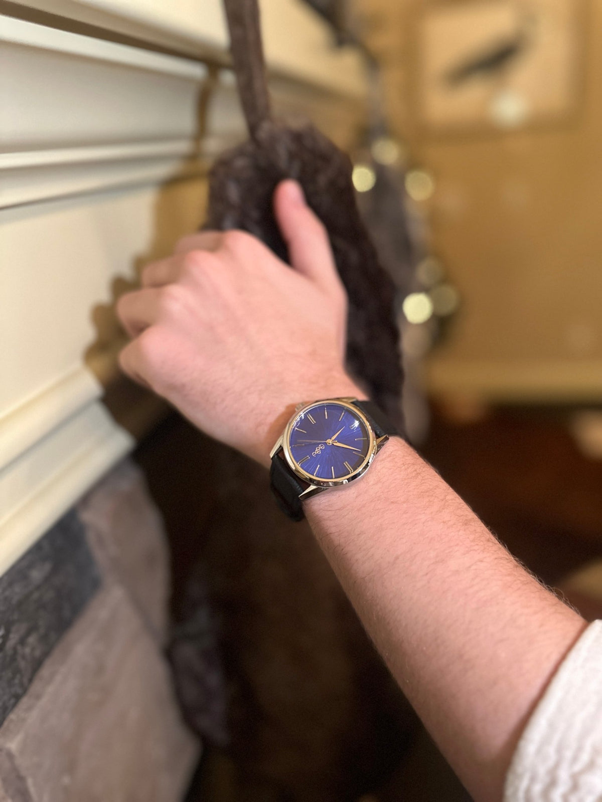 Blue Sunburst Watch - SNOODBANGER customs