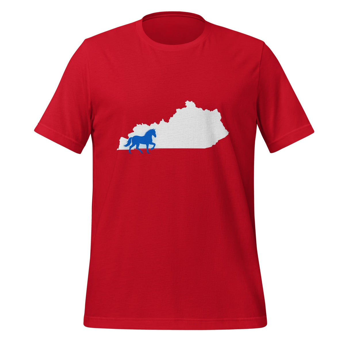 Bluegrass State Shirt | Kentucky Outline + Horse Design | Classic - SNOODBANGER customs