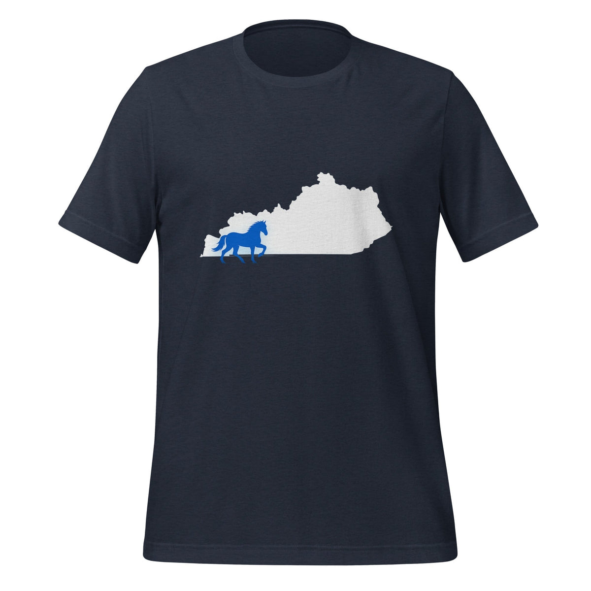 Bluegrass State Shirt | Kentucky Outline + Horse Design | Classic - SNOODBANGER customs