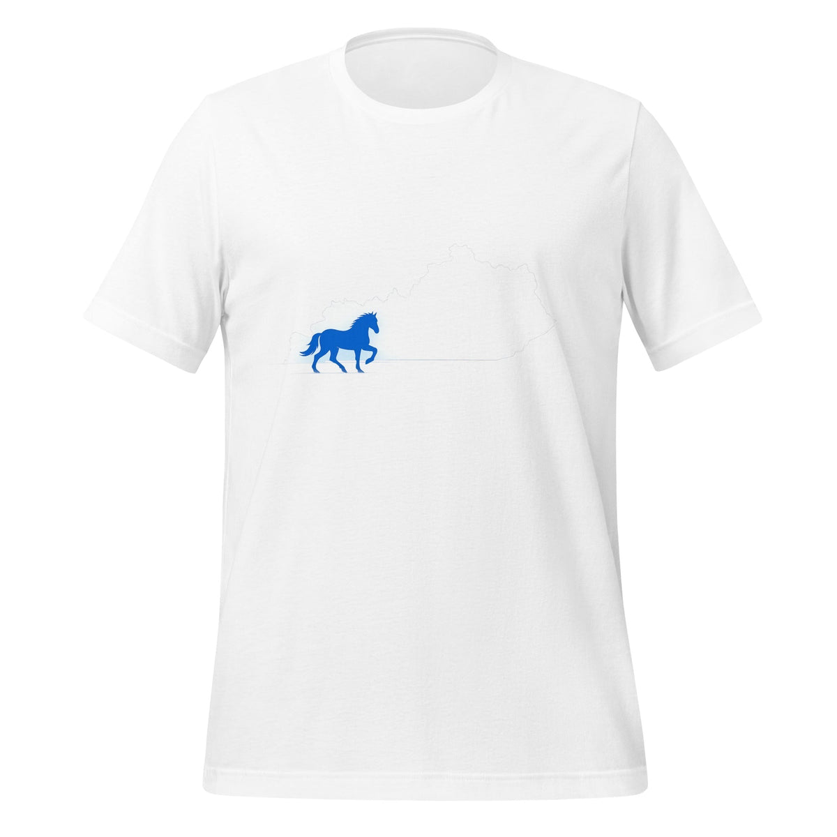 Bluegrass State Shirt | Kentucky Outline + Horse Design | Classic - SNOODBANGER customs
