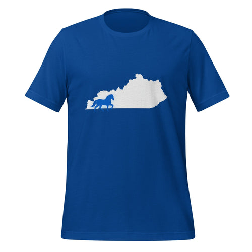 Bluegrass State Shirt | Kentucky Outline + Horse Design | Classic - SNOODBANGER customs