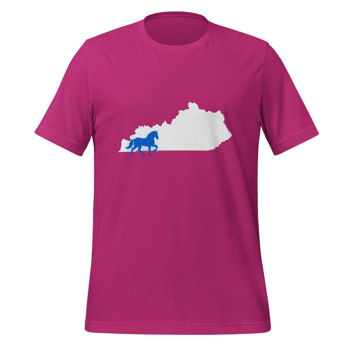 Bluegrass State Shirt | Kentucky Outline + Horse Design | Classic - SNOODBANGER customs