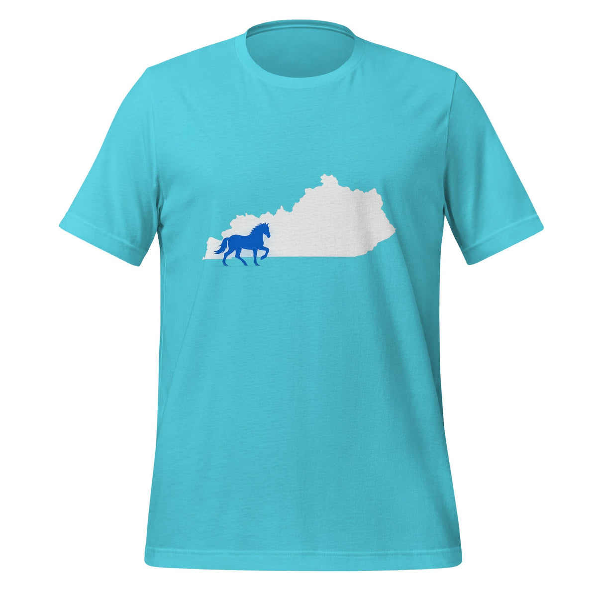 Bluegrass State Shirt | Kentucky Outline + Horse Design | Classic - SNOODBANGER customs