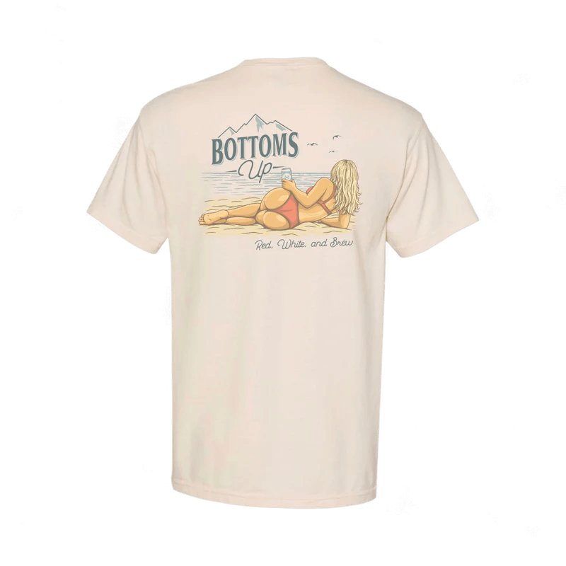 Bottoms Up T-Shirt - SNOODBANGER customs