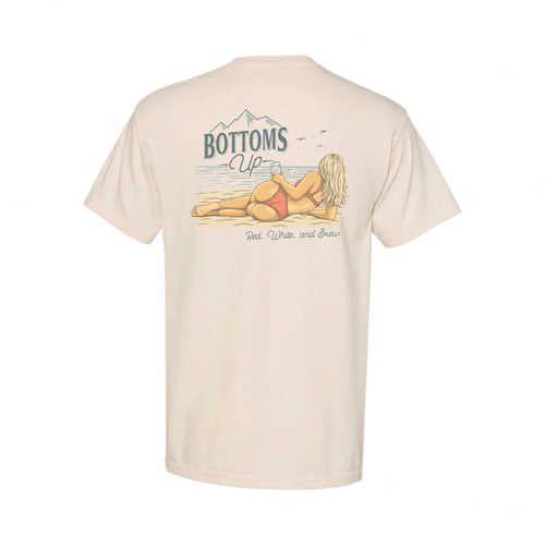 Bottoms Up T-Shirt - SNOODBANGER customs
