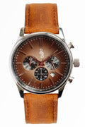 Brown Retro Chronograph - SNOODBANGER customs