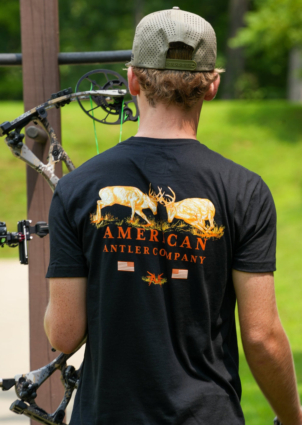 Buck Fight Tee - SNOODBANGER customs